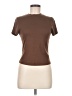 Cider Brown Short Sleeve Turtleneck Size M - photo 1