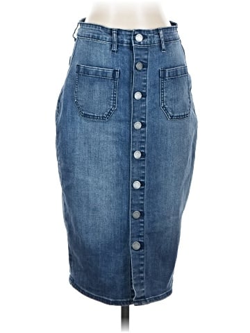 Haute Hippie Denim Skirt (view 1)