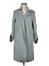 T Tahari Gray Trenchcoat Size M - photo 1