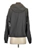 Vuori 100% Polyamide Solid Gray Windbreaker Size S - photo 2