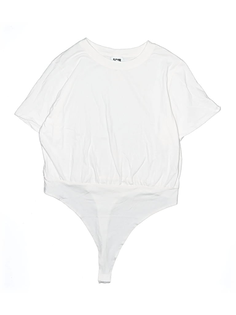 Pre-owned Future Collective Bodysuit In White