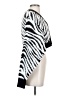 Shein 100% Nylon Animal Print Silver Cardigan Size S - photo 4