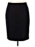 Kasper 100% Polyester Solid Black Casual Skirt Size 16 - photo 2