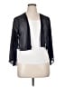 SLNY 100% Polyester Black Kimono Size 14 - photo 1