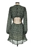 Lulus 100% Polyester Paisley Green Casual Dress Size S - photo 2