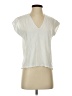 FRAME 100% Cotton Ivory Short Sleeve Top Size XS - photo 1