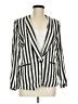 H&M Stripes Ivory Blazer Size 8 - photo 1