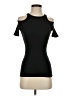 FRAME Black Short Sleeve Top Size S - photo 1