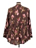 Torrid Brown 3/4 Sleeve Blouse Size 5X Plus (5) - photo 2