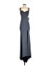 Clarisse 100% Polyester Gray Cocktail Dress Size 00 - photo 1