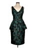 Lela Rose Teal Cocktail Dress Size 10 - photo 1