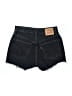Levi's 100% Cotton Stars Black Denim Shorts Size 26 waist - photo 2