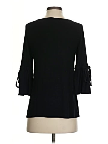 White House Black Market 3/4 Sleeve T-Shirt (view 2)