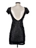 backSTAGE Metallic Black Cocktail Dress Size S - photo 2