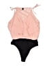 Greathe 100% Polyester Pink Bodysuit Size 8 - 10 - photo 1