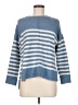 William B Stripes Blue Pullover Sweater Size M - photo 1