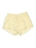 Solitaire Swim 100% Cotton Ivory Shorts Size S - photo 1