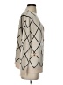 Pink Martini Argyle Ivory Cardigan Size XXS - photo 4