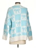 Assorted Brands Checkered-gingham Blue Pullover Sweater Size XS - photo 2
