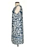 MSK Paisley Blue Casual Dress Size S - photo 5
