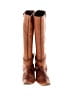 Biviel 100% Leather Brown Boots Size EU 38 1/2 - photo 2