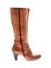 Biviel 100% Leather Brown Boots Size EU 38 1/2 - photo 1