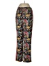 Boden Paisley Black Casual Pants Size 8 - photo 1