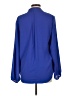 Lilly Pulitzer 100% Polyester Blue Long Sleeve Blouse Size L - photo 2