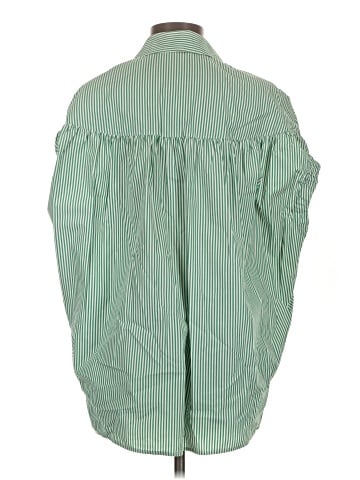 Pearl By Lela Rose Short Sleeve Button-Down Shirt (view 2)