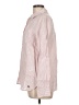 Weekend Max Mara Stripes Pink Long Sleeve Button-Down Shirt Size 10 - photo 5