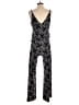 Viereck 100% Polyester Graphic Black Jumpsuit Size S - photo 2