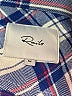 Rails Plaid Blue Long Sleeve Button-Down Shirt Size M - photo 7