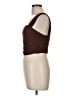 Shein Brown Sleeveless Top Size 6 - photo 5