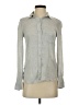 Massimo Dutti Gray Long Sleeve Button-Down Shirt Size 2 - photo 1