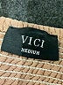 VICI 100% Rayon Tan Tank Top Size M - photo 7