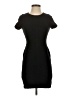 St. John Solid Black Casual Dress Size 4 - photo 1