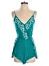 The Impeccable Pig 100% Rayon Teal Blue Romper Size XS - photo 1