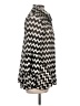 Patchington Chevron-herringbone Black 3/4 Sleeve Blouse Size L - photo 4