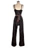 Corey Lynn Calter 100% Polyester Animal Print Black Jumpsuit Size S - photo 2