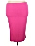 Shein Curve 100% Polyester Solid Pink Casual Skirt Size 18 Plus (3) - photo 2