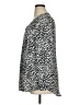 Ophelia Roe 100% Polyester Animal Print Silver Long Sleeve Blouse Size XL - photo 5