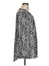 Ophelia Roe 100% Polyester Animal Print Silver Long Sleeve Blouse Size XL - photo 4