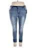 Ruff Hewn Solid Blue Jeans Size 18 - photo 1