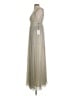 Lini Metallic Silver Gold Cocktail Dress Size S - photo 5