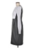 J.Crew 100% Polyester Gray Casual Dress Size 6 - photo 5