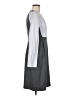 J.Crew 100% Polyester Gray Casual Dress Size 6 - photo 4
