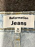 Reformation Jeans Blue Jeans Size 24 waist - photo 7