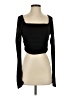 Guizio Black Long Sleeve Top Size S - photo 1