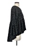 Unbranded 100% Polyester Polka Dots Black 3/4 Sleeve Blouse Size S - photo 4