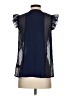 Reiss 100% Polyester Blue Sleeveless Blouse Size XS - photo 2